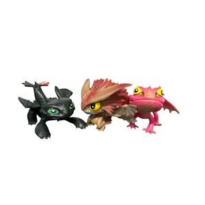 How To Train Your Dragon Defenders Of Berk 3” Mini Dragon Figures